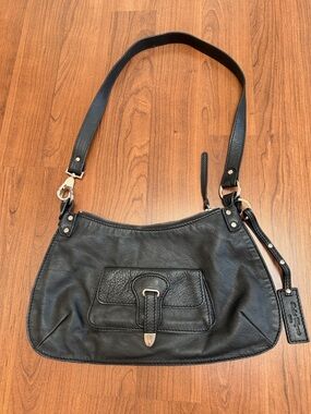 Robert Clergerie Paris Leather Shoulder Bag